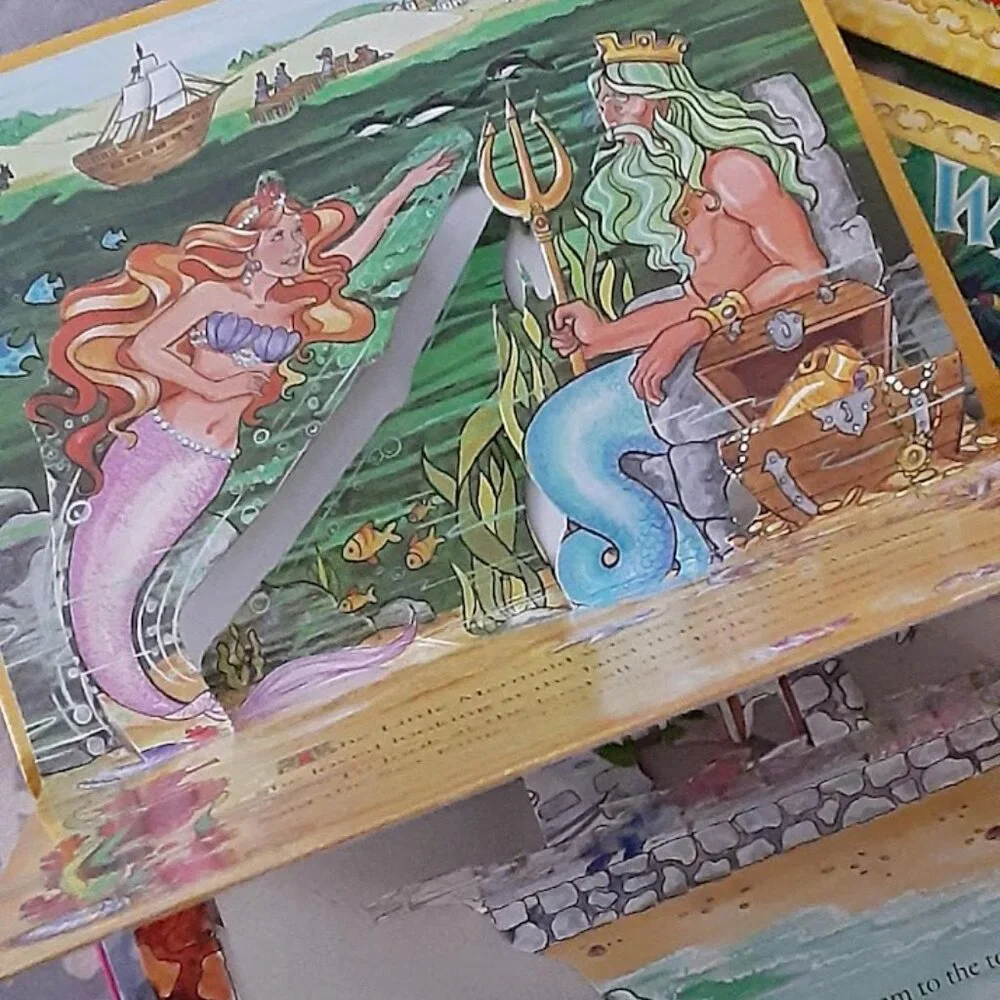 Mini POP UP Books - Fairy-Tale and Nursery Rhymes (6) books